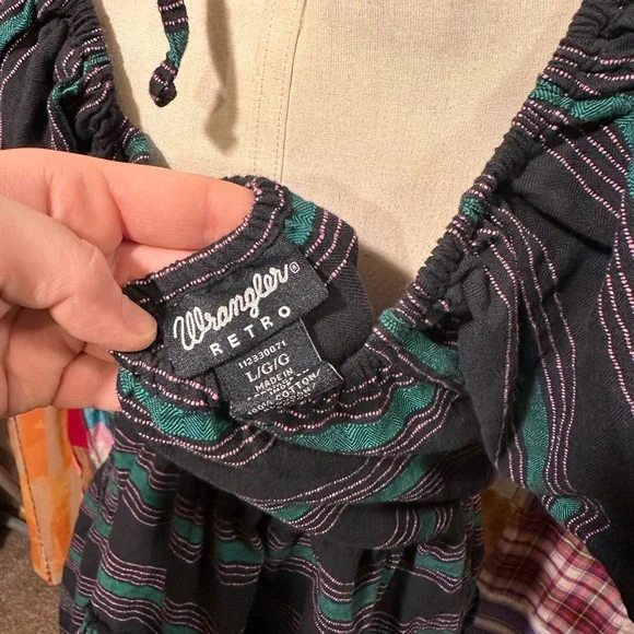 Wrangler retro stripped dress - Picture 4 of 4